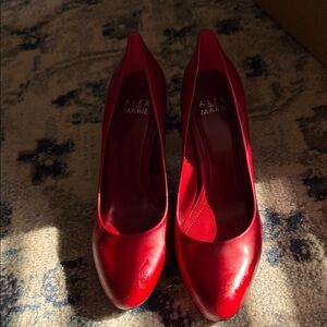 Alex Marie Bold Red Heels